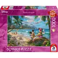 Schmidt Puslespill Disney Minnie & Mickey in Hawaii 1000 brikker, Schmidt