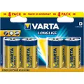 Varta batteri LONGLIFE D 4-PAK