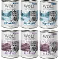 Wolf of Wilderness Økonomipakke Wolf of Wilderness Junior 12 x 400 g - Wild Hills Junior - And & Kalv