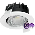 Philips Ledinaire ClearAccent Indbygningsspot RS071B 550Lm 827/830/840 Ø68 IP65 40G 6W Sort Kipbar