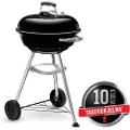 Weber Compact, Barbecue, Kull (drivstoff), 1 zone(s), 1735 cm², 47 cm, Kjele