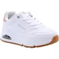 SKECHERS for woman/girl. 310545L Trainers Uno Gen1 Shimmer A white (29), 3 to 5 cm, Laces, Casual, children's fashion