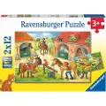 Ravensburger Happy Days At The Stables 2x12p