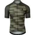 Agu Grainy Stripe Essential Kort Ermet Trøye