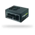 Chieftec Compact Series CSN-650C - Strømforsyning (intern) - ATX12V 2.3/ SFX12V - 80 PLUS Gold - AC 100-240 V - 650 watt - aktiv PFC - svart