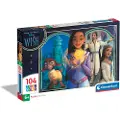 Clementoni Puslespill 104 brikker Disney Wish,
