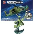 Airfix Apache Helicopter, Rotorcraftmodell, Monteringssett, Apache, 37 stykker, 5 år, Militært luftfartøy