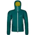 Ortovox Westalpen Swisswool, Isolerende jakke, Herre, Pacific Green