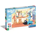 Clementoni Puslespill 104 brikker Bluey,