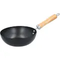 Alpina Wok-panne 20,5 cm med trehåndtak og keramisk non-stick-belegg