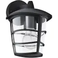 Eglo Aloria - Vegglampe - 1 sokkel - E27 - svart, blank