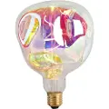 Calex E27 Dimmbar LED-pære G125 Regnbue 4W 200lm 1800K