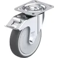 Blickle 337907 LE-PTH 125K-FI Styrehjul med bremse Hjuldiameter: 125 mm Bæreevne (maks.): 150 kg 1 stk