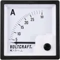 Voltcraft AM-72X72/25A AM-72X72/25A Analogt installationsmåleinstrument AM-72X72/25A 25 A Blødt jern