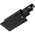 SLV 1006519 S-Track Højvolt-skinnesystem-komponenter Endeindføring S-spor Sort