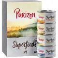Purizon Superfoods 6 x 140 g - Mixpakke (2xkylling, 2xTunfisk, 1xVillsvin, 1xVilt)