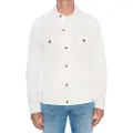 Pepe Jeans for man. PM402972TA8 Relaxed Jacket white (XXL), Casual, Cotton, Long sleeve