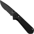 Benchmade Redoubt foldekniv, svart, taggete