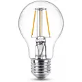 Signify LED Classic - LED-filamentlyspære - form: A60 - klar finish - E27 - 4.3 W (ekvivalent 40 W) - klasse F - varmt hvitt lys - 2700 K