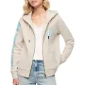 Superdry Super Athletic Graphic Genser Med Hel Glidelås
