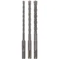 Bosch SDS-plus-5 - Borsett - for betong, murverk, forsterket betong - 3 deler - 6 mm, 8 mm, 10 mm - SDS-plus - lengde: 160 mm