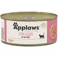 Applaws Økonomipakke Applaws i buljong 24 x 156 g - Tunfisk med reker