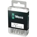 Wera 867/1 DIY SiS, 10 stykker, Torx Plus, TX10, Rustfritt stål, CE, GS, DVE, 25 mm