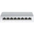 TP-LINK TL-SF1008D 8-Port 10/100Mbps Desktop Switch - Switch - 8 x 10/100 - stasjonær