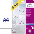 Avery Zweckform My Design - A4 (210 x 297 mm) 4 ark transparent klar film