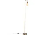 QAZQA Moderne gulvlampe bronse - Facil