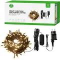 WOOX R5168 Smart julebelysning Wi-Fi 20 meter, 200 lysdioder, 230 lumen, varm hvit med demping og lyd