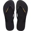 Havaianas Slim Logo Metallic Flip-flops