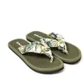 Brasileras Hibiscus Nudo Flip-flops