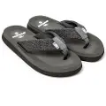 Brasileras Puff Marbled Flip-flops