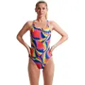 Speedo Allover Digital Leaderback Badetøy