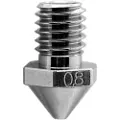 Micro-Swiss Brass Plated Wear Resistant For Flashforge Creator Pro 3 3d-skriverdyse 0.8 Mm