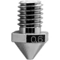 Micro-Swiss Brass Plated Wear Resistant For Flashforge Creator Pro 3 3d-skriverdyse 0.6 Mm