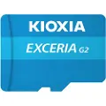 Kioxia EXERCIA G2 MicroSD/SD - 100MB/s - 128GB