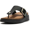 FitFlop Buckle Leather Toe-post Flip-flops