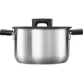 Fiskars Gryte 3,5 L med lokk HARD FACE STÅL (1052240)
