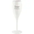 Koziol KoziolChampagneglass Med Print 6-pk CHEERS 100mlHvitVinglassFra Homeroom