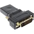 InLine 17660W, DVI-D hann, DVI, Sort