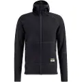 Lundhags Tived Merino Hoodie, mellomlag, herre, svart