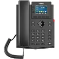 Fanvil HT301-U, Koblet med ledninger (ikke trådløs), Kontor/kundesenter, 20 - 20000 Hz, 73 g, Hodesett, Sort
