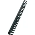 GBC Spiral CombBind 28mm A4 21R Sort - Plastic binding comb