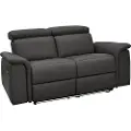 Loft 24 Loft242-seters sofa med manuell avslapningsfunksjon PareliBrun2-seters sofaerFra Homeroom