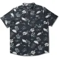 Salty Crew Feeding Frenzy Uv Woven Kortarmet Skjorte