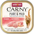 Animonda Carny Økonomipakke animonda Carny Adult Pure & Mild 64 x 100 g Kylling + reker