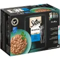 Sheba Megasparepakke Sheba Varianter poser 144 x 85 g - Selection in sauce Fiskevariasjon (laks og sei, sik, dyphavsfisk, torsk)