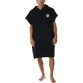 Rip Curl Logo Hooded Poncho svart